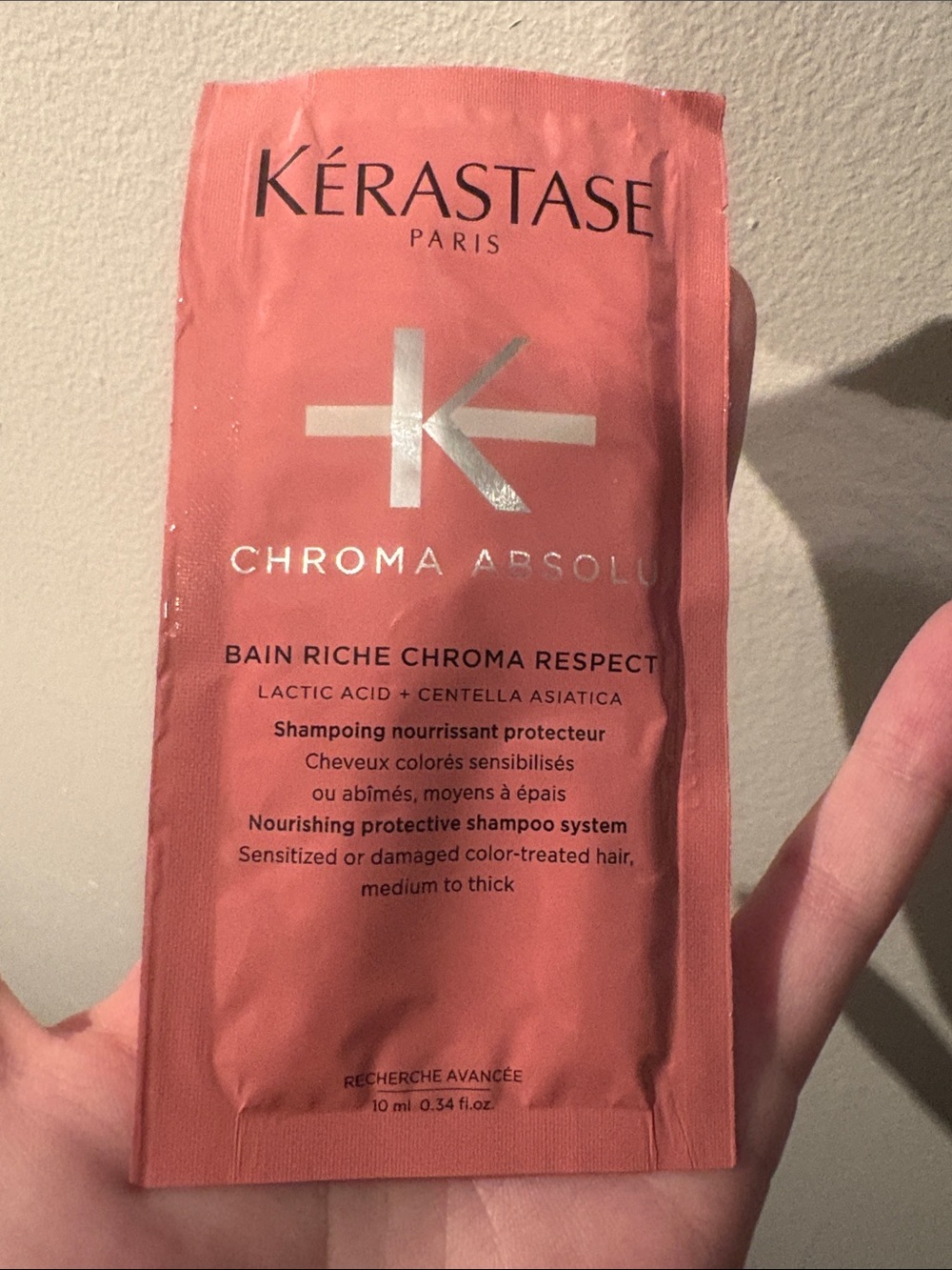 Free with Purchase: Kérastase Chroma Absolu Nourishing Protective Shampoo Sachet
